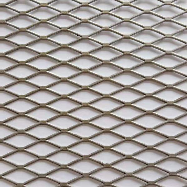 XG-11 Carbon Steel Sheet Painting Expanded Metal Mesh For Grates