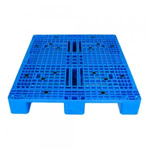 Quality 4-Way Entry Disposable Plastic Pallet Wrap with 6 Runners ISO9001 Endorsed and Sturdy for sale