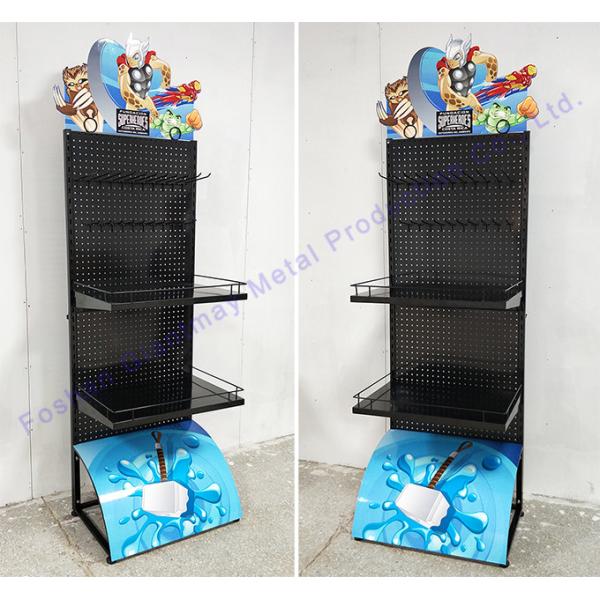 Top Quality Retail Shop Power Tools Peg Board Stand Iron Display Shelf