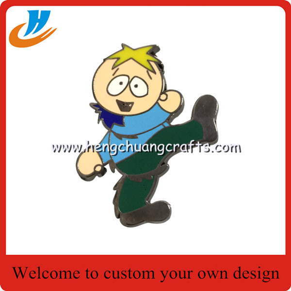 Android badge/Android robot lapel pin with hard enamel process