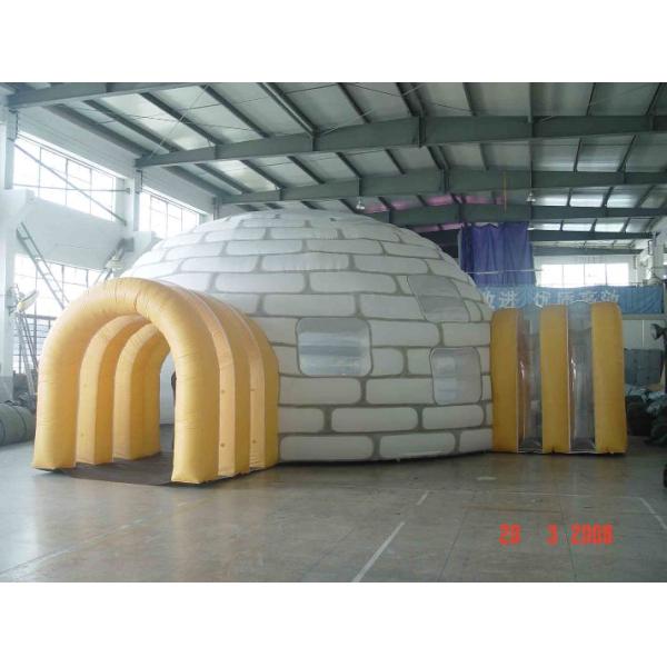 Custom Advertising Air Supported Inflatable Dome Tent , Inflatable Giant Tent