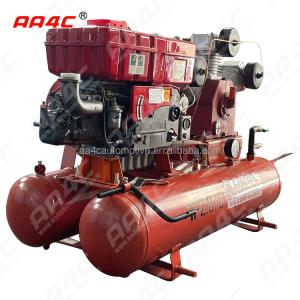 AA4C Reciprocating Portable mining industry piston diesel air compressor outdoor