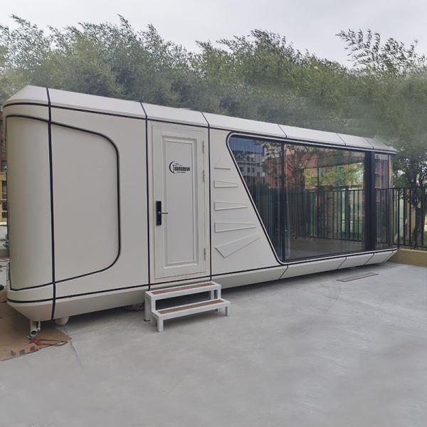 Customized Capsule House Portable Sleeping Cabin For Seaside Hotel