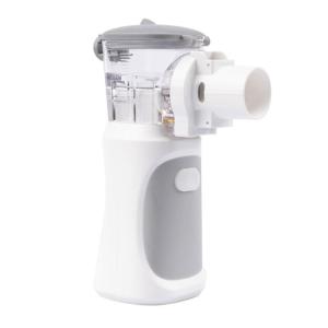 Gray Economic Portable Mesh Nebulizer Machine Home Use 85g