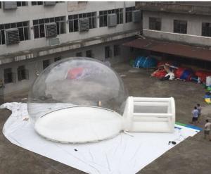 Quality High Strength Giant Transparent Inflatable Bubble Tent With High Polymer For Party for sale