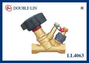 Quality ISO228 Thread HBP 57-3 Brass Balancing Valve for sale