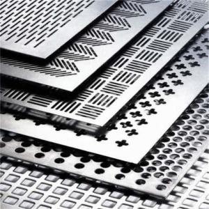 Quality Cold Rolled 316 316l 304 Stainless Steel Sheet Metal Fabrication Perforated for sale