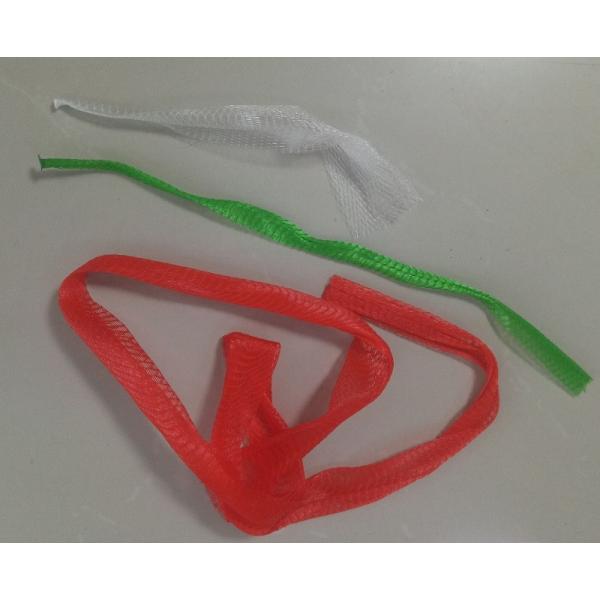 Extruted Bottom Sealed Mesh Netting Bags PE Material Fruits / Vegetables