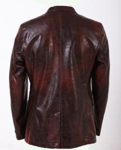 Quality 100% Viscose and Knitting, Gentleman Jacket, Luxury and Designer Mens Leather Blazers for sale