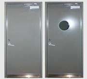 Buy Customized Steel Material Marine Doors , Inward Outward Opening Steel Gastight Door at wholesale prices