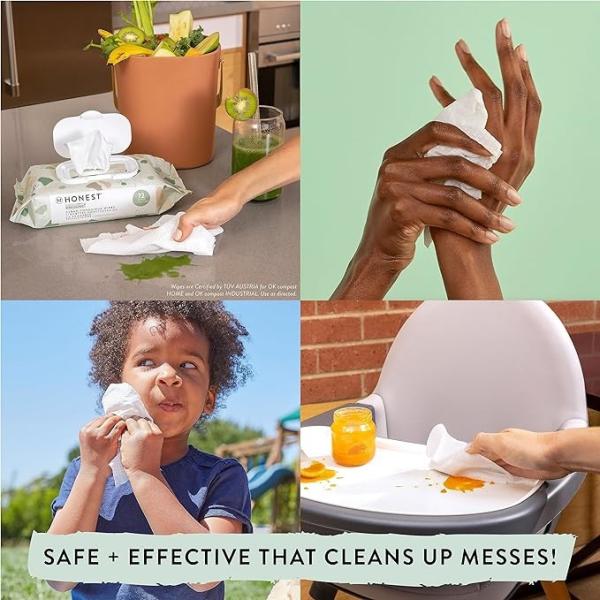 Non Woven Adults Sensitive Skin Wet Wipes 80 Pieces Wet Tissue Wipes