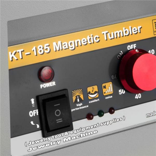 KT-185 600g Gold Jewelry Magnetic Polishing Machine Magnetic Tumbler Polisher with 600g Plishing capacity ,