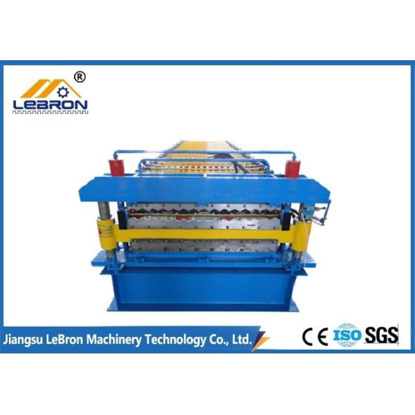 Engineers Available to Service Double Layer Roofing Sheet Roll Forming Machine