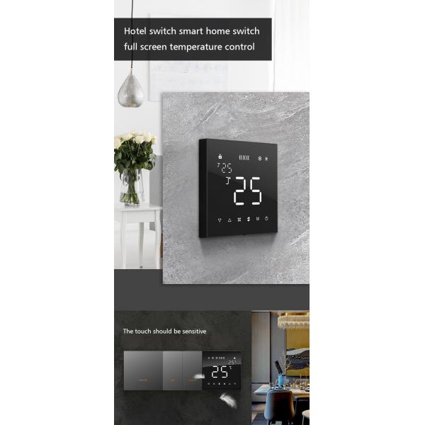 Full Screen Acrylic Touch Panel Tuya App Zigbee Thermostat