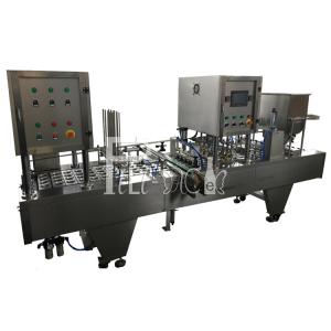 China 8 Lines Automatic Cup Washing Filling Sealing Machine Sealing Packaging Plant Device on sale