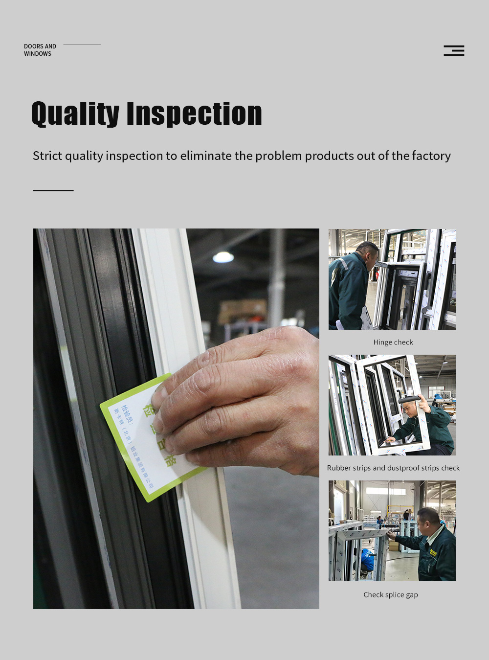 8-way Seal Air Tightness Level 8 Aluminium Sliding Windows for Product Development