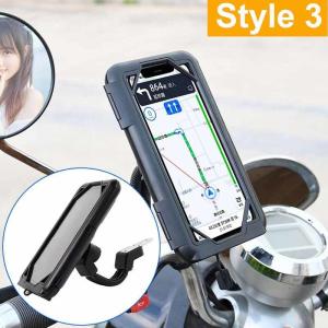 Quality Rearview Mirror Motorbike Phone Mounts 6.5 Inch IPX4 Water Resistant for sale