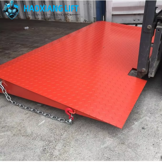 Buy cheap Non-Slip Shipping Container Ramp - 8 Ton Logistics Unloading Ramp from wholesalers