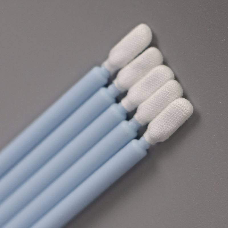 Lint Free Dslr Cleaner Printhead Cleanrroom Polyester Swab For Industry