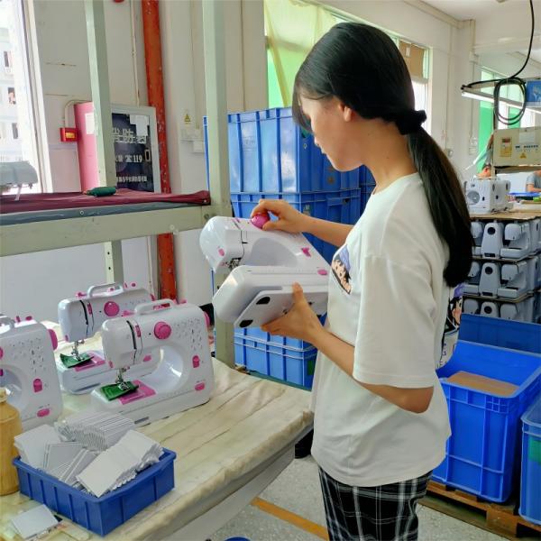 2023 Mini Sewing Machine UFR-737 Straight Curve Sewing with Video Technical Support