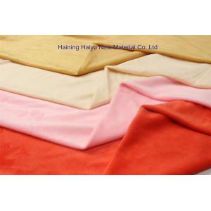 Minky baby 100%polyester fabric warp knitted fabric