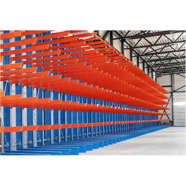 C01:Double Side Heavy Duty Cantilever Racking System Long Arm Structure for Lumber Wood Storage