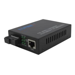 FCC Approved POE Powered Switch Single Mode Fiber Media Converter