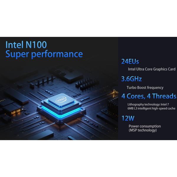NAS Server N100 with 3-Netwoek 6-Bay Host Network Attached Storage Enclosure