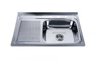 Quality Bowl Left or Right Stainless Steel Kitchen Sink for sale