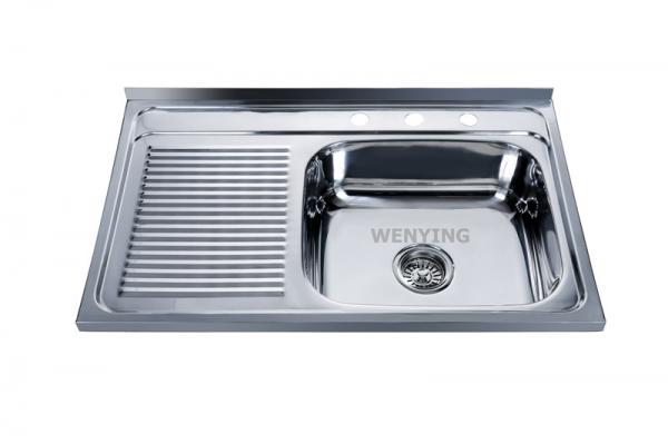 Bowl Left or Right Stainless Steel Kitchen Sink
