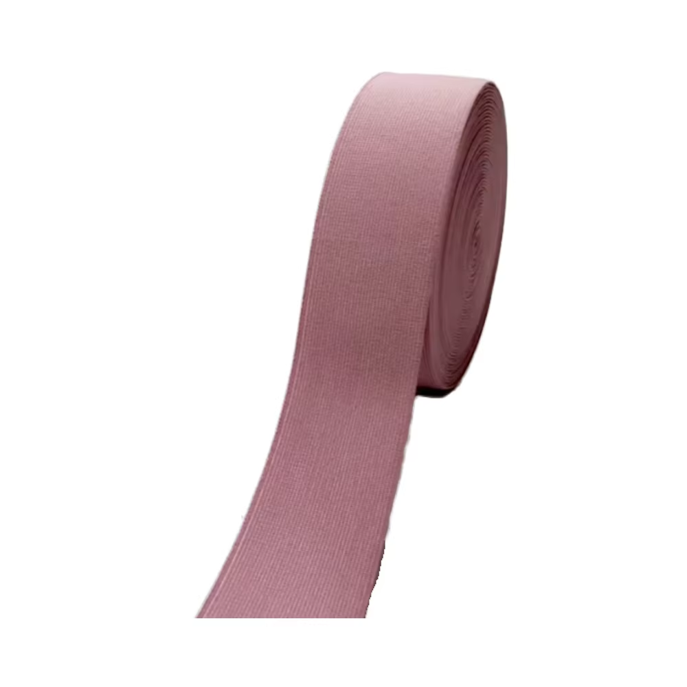 Polyester Elastic For Women Shoe High Elasticity Woven Strong Colored Elastic Strap