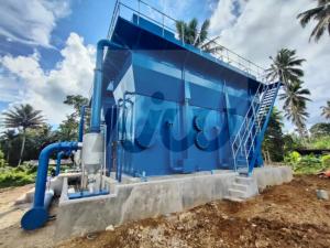 Quality 5000kg Capacity Outdoor River Water Purification and Filtration Plant for sale