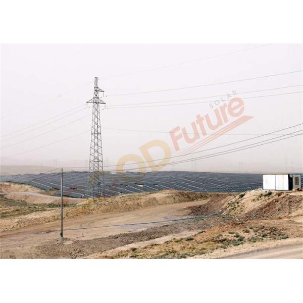 Single Axis 1P Tracker 60 Degree Solar Panels Tracking System