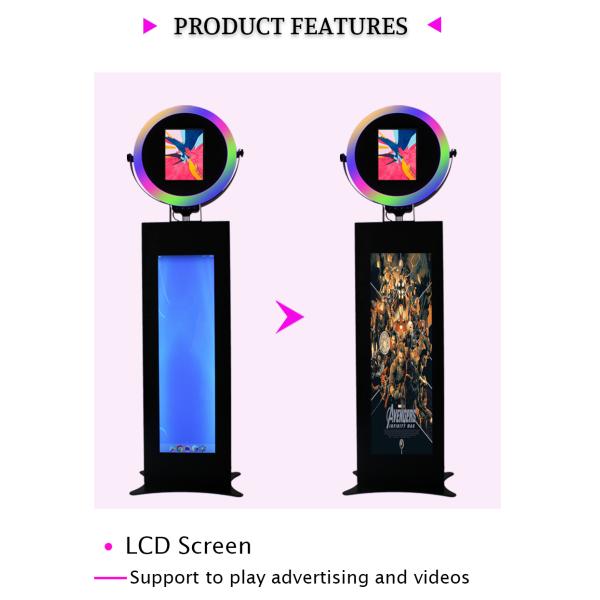 Portable DIY IPad Photo Booth 360 Degrees Shooting For Wedding Party