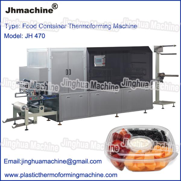 2016 New Model Automatic Thermoforming machine within cutting and stacking device big forming Area
