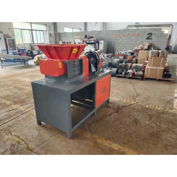 700kg/H 800kg/H Scrap Double Shaft Shredding Machine