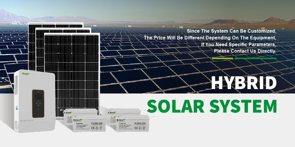 10kw Reduce Electricity Bills Hybrid Grid Solar Power Energy System Inverter