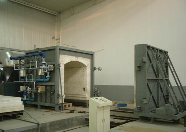 Buy PID Control Gas Fired Shuttle Refractory Brick Tunnel Kiln at wholesale prices