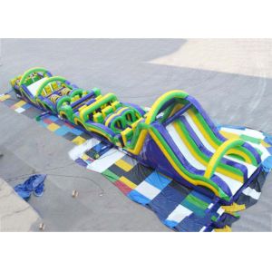 Radical Run Extreme Inflatable Obstacle Challenges , Inflatable Slide Run