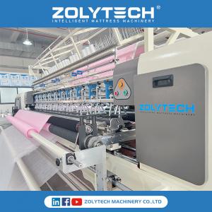 China Big Shuttle Quilting Machine Continuous Mattress Quilting Machine For Blankets on sale