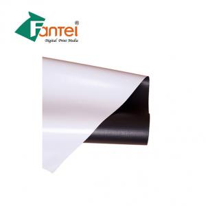 Quality Glossy Matte Blockout Banner Material Solvent Ink 320gsm Good Smoothness for sale