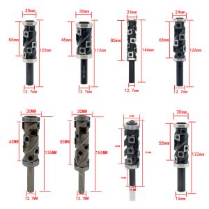 Spindle Moulder Cutter Customization Spiral Flush Trim Router Bits Carbide