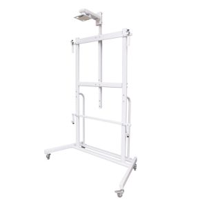 Quality Carbon Steel Interactive Whiteboard Stand 100kg Load Capacity for sale