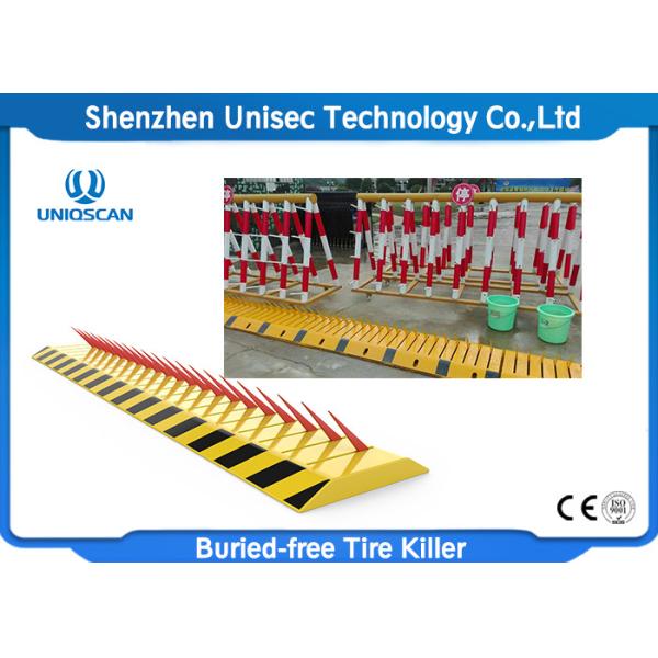 A3 Steel Road Tyre Spike Barrier IP67 Waterproof Remote Control Tyre Killer Spike