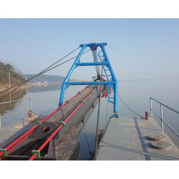 WN350 30kw Pump Mud Dredging Boat For Waterway Maintenance And Navigation