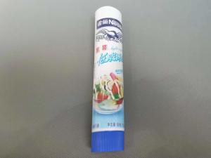Quality 185g Food Packaging Tube Round Dia 38*171.45mm With Screw Cap for sale