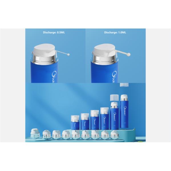 50ml 80ml 150ml Plastic Airless Bottle PP Airless Bottle Set With 10 Pump Head