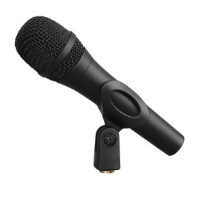 Matt Black Wired Cardioid Dynamic Vocal Microphone 176g Anti Rust