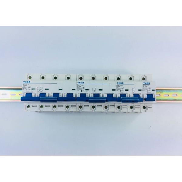 Leakage Low Voltage Miniature Circuit Breaker High Breaking With Double