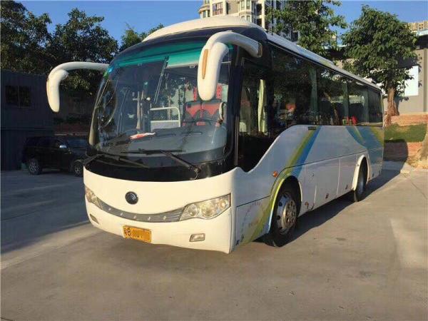 Buy 39 Seats Used Passenger Yutong Commuter Bus Euro 3 Transportation Coach at wholesale prices